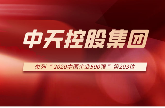 19体育平台（中国）官方网站控股集团列2020中国企业500强第203位！